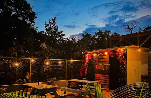 Caye Caulker Villa | Island Villa sleeps 8 breathtaking views of reef, island, treelined canopy