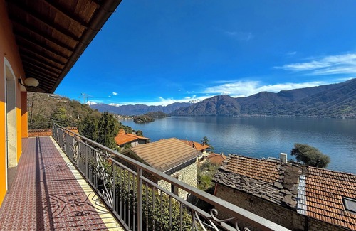 Sala Comacina Apartamento | Isola Vista - Terrazzo, Sala Comacina, Italia