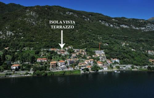 Sala Comacina Apartamento | Isola Vista - Terrazzo