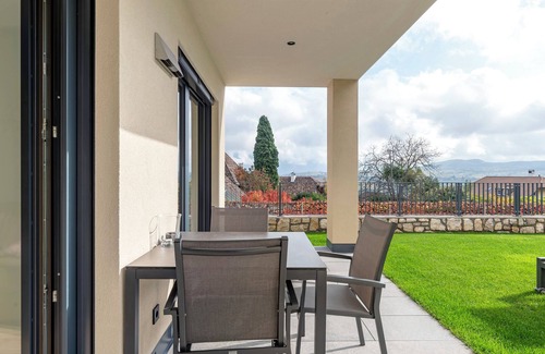 Berg/Monte Apartamento | Apartamento 'Weingut Gasshof Alma' con vistas a la montaña, piscina compartida y Wi-Fi