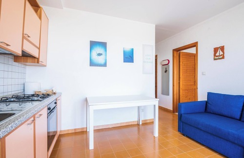 Costa Saracena-Castelluccio Apartamento | Apartamento "La terrazza sul Mare" con vistas al mar, terraza y A/A