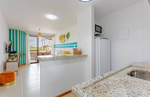Itacimirim Apartamento | IT57 Apto Pé na Areia - Praia da Espera