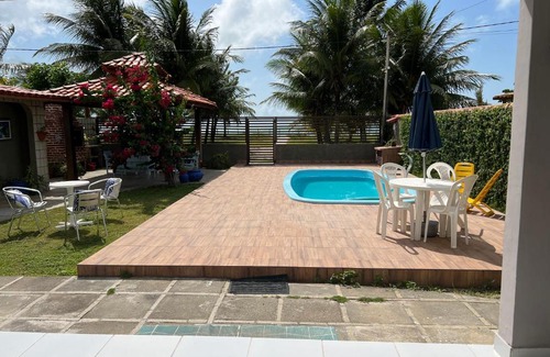 Pilar Casa | Itamaracá casa beira-mar com piscina