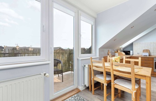 Kokoszki Apartamento | Jaśminowy Stok 14 | Gdańsk | Bright Apartment | Balcony