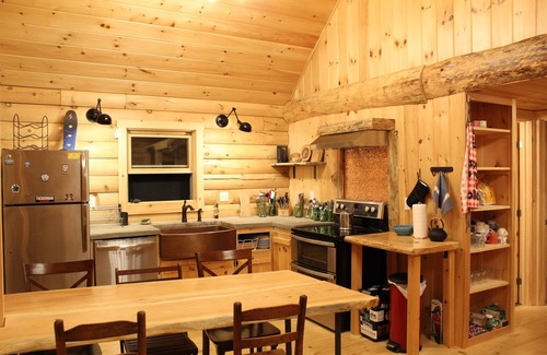 Jackson Cabina | ALQUILER NUEVO: Log Cabin en Picture Perfect Jackson, NH - cerca de Storyland