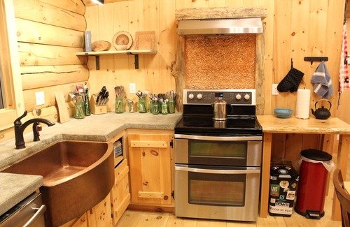 Jackson Cabina | ALQUILER NUEVO: Log Cabin en Picture Perfect Jackson, NH - cerca de Storyland