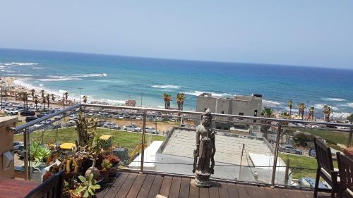Jaffa Apartamento | Jaffa Family Penthouse, sea front , 3BR, 2BA,