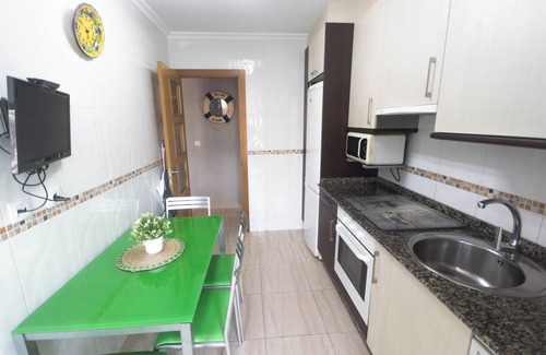 San Cibrao Apartamento | Jardines del Mar residencial piscina y playa