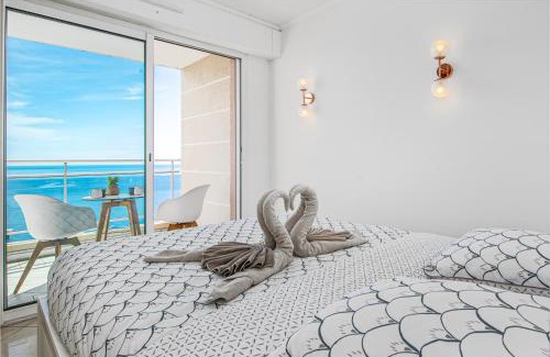 Cap d'Ail Apartamento | JARDINS DE MONACO - Vue Mer - Jacuzzi - Parking