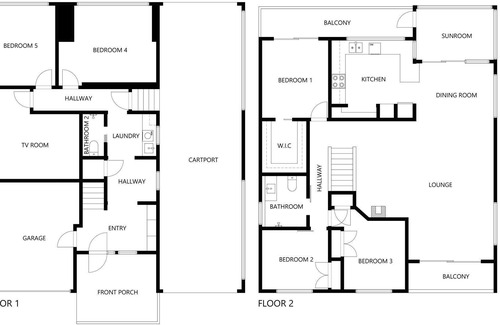 Dora Creek Casa | Jasmine Cottage - Large 5 bedroom waterfront home
