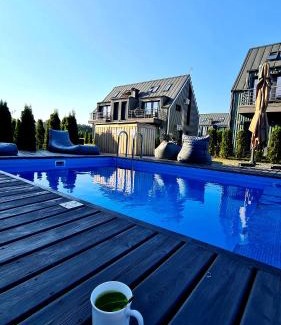 Palanga Apartamento | Jaukūs apartamentai su baseinu ir gultais