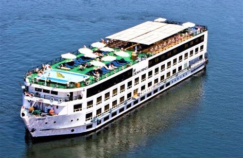 Nile River Luxor Alquiler De Eote | Jaz Crown Prince Nile Cruise - Every Monday from Luxor for 07 & 04 Nights - Every Friday From Aswan for 03 Nights