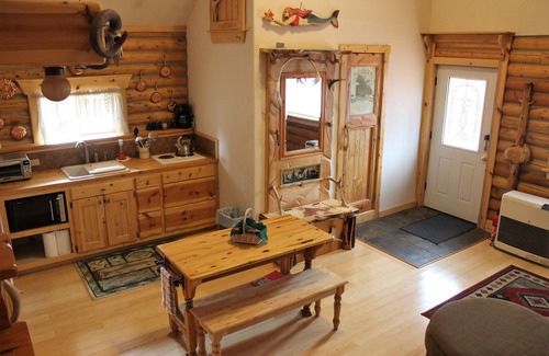 Soldotna Casa | Log Cabin personalizado para 6 personas para su escapada a Alaska