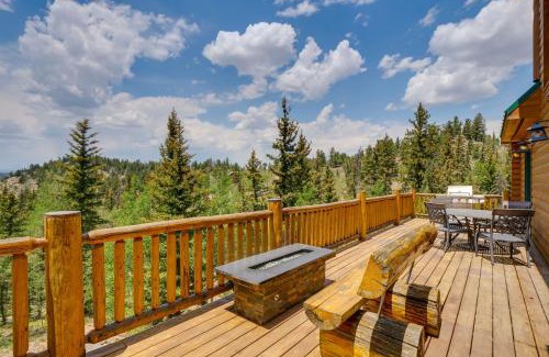 Indian Mountain Casa | Jefferson Cabin with Fire Pit and Sauna Near Hiking!