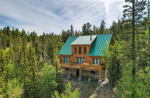 Indian Mountain Casa | Jefferson Cabin with Fire Pit and Sauna Near Hiking!