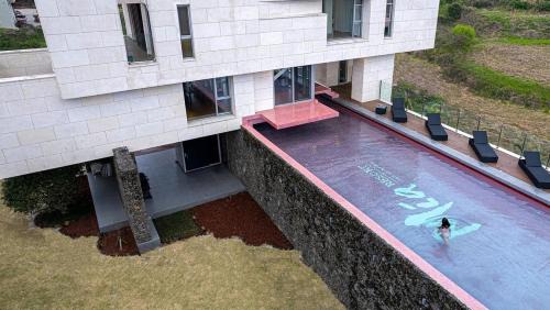 Aewol Casa | Jeju Mia Private Pool Villa large outdoor warm pool