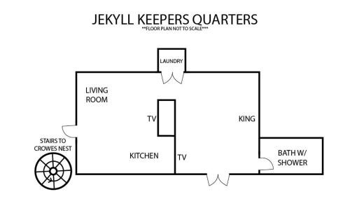 Jekyll Island Apartamento | JEKYLL KEEPERS QUARTERS apts