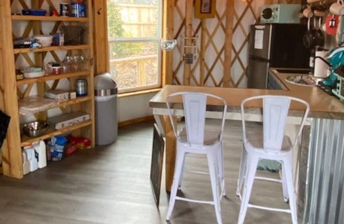 Fancy Gap Casa | Jenny's Yurt/Hot Tub By the BRPW, 3 Miles to I-77