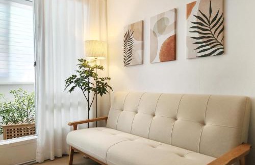 Hapjeong-dong Apartamento | JinStay NEW #합정역,공항버스,한강 10분#홍대#연남#신촌#케이팝콘서트#짐보관