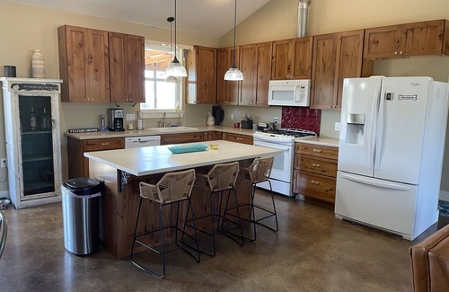 Johnson City Casa | Johnson City ranch house with HUGE game room and VIEWS for miles!
