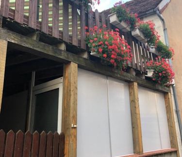 Courson-les-Carrieres Apartamento | Joli appartement de 60m2 avec Balcon à la campagne