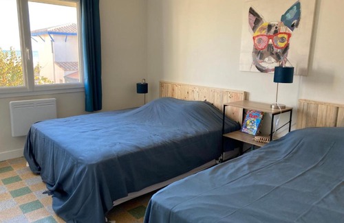 Narbonne-Plage Apartamento | Joli appartement avec vue mer