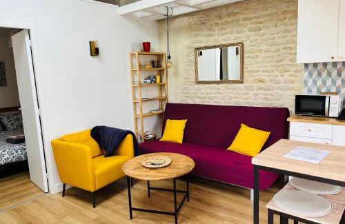 Saint-Regnobert-de-la-Cote-de-Nacre Apartamento | Joli F2 avec terrasse 150m plage