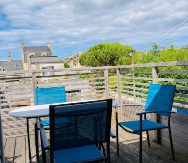 Saint-Regnobert-de-la-Cote-de-Nacre Apartamento | Joli F2 avec terrasse 150m plage
