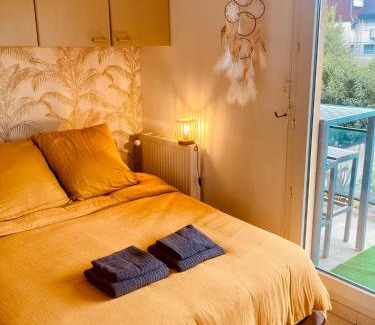 Vitry-sur-Seine Apartamento | Joli studio avec grande terrasse et parking