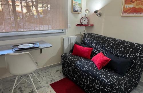 Roquebrune-Cap-Martin Apartamento | Joli STUDIO Bord de Mer entre Menton et Monaco