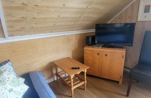 Cap aux Meules Apartamento | Joli studio situé en plein coeur de l'île centrale, à quelques pas de la plage