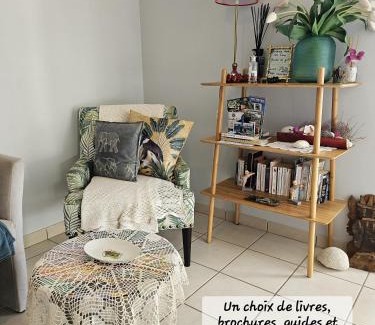 Sainte-Luce Apartamento | Joli T2 L'Oasis vue mer des Caraïbes proche des plages