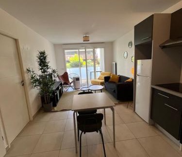 Croix-d'Argent Apartamento | Joli T2 Terrasse Parking privé Confort
