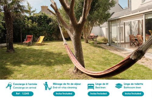 Plouguerneau Casa | Jolie maison avec jardin en bord de mer