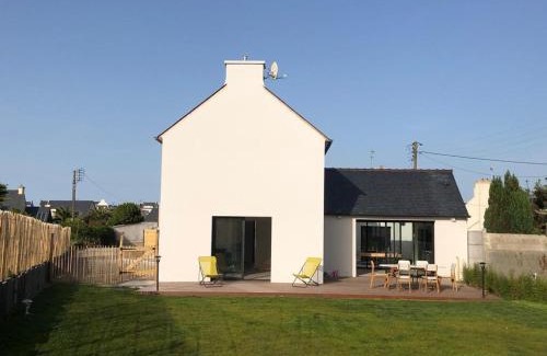 Ploudalmezeau Casa | Jolie maison contemporaine proche plage