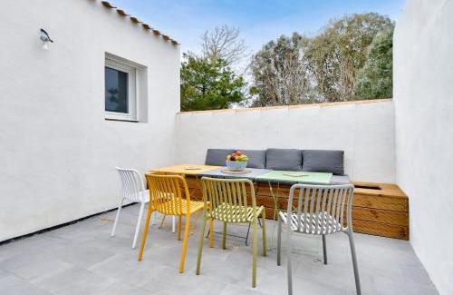 La Gueriniere Casa | Jolie maison pour 8 - 400m de la plage - terrasse