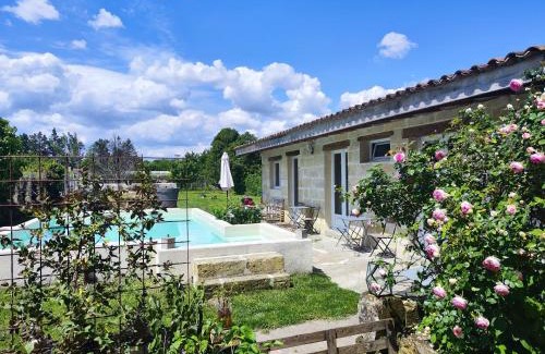 Sainte-Terre Casa | Jolie villa avec piscine dans le St emilionnais