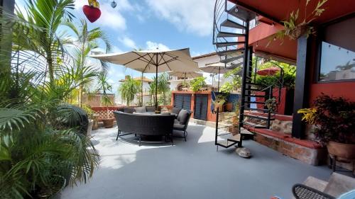 Cerro Apartamento | Jonathans Lugar at Villa Amistad - Charming 1BR in the Heart of Puerto Vallarta