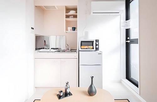Higashinippori Hotel | 5 minutes walk from JR Nippori" 5th floor! On Sale! Kitchin! Washing machine! Wifi available / Newly built 1 room for rent (Room R502)