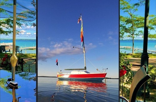 Higgins Lake Cabaña | JR Resort: Lake Front Cottage, BEST VIEW ON THE LAKE!! BEST VALUE ON THE LAKE!!!