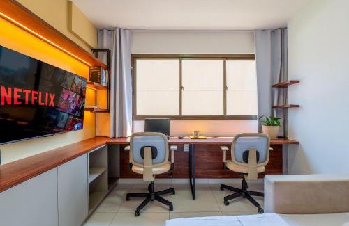 Aldeota Apartamento | JSmart #506 - Piso vistas a la ciudad de Carpediem