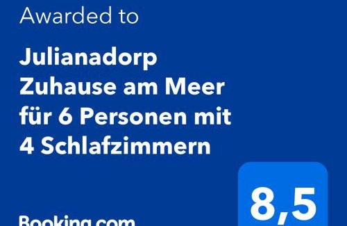 Julianadorp Casa | Julianadorp Zuhause am Meer für 6 Personen mit 4 Schlafzimmern