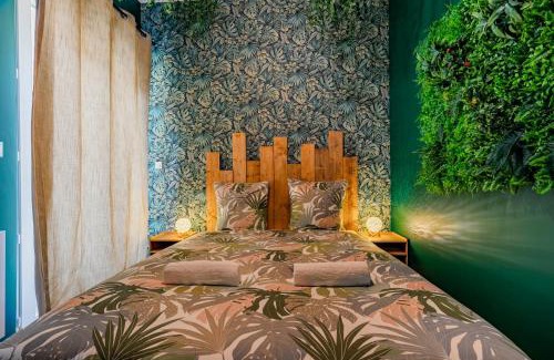 Libourne Apartamento | Jungle - 4 pers- Sauna- Vidéoprojecteur - Terrasse