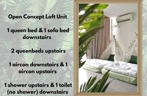 Damansara Perdana Apartamento | Jungle Loft for 6-7pax near IKEA, Kidzania and 1U
