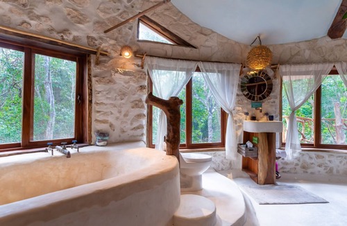Tulum Villa | Jungle Monkey House with 3BR & Cenote