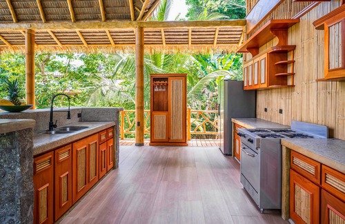 Cabo Matapalo Casa | Jungle paradise on beach with open-air living, full kitchen, & shared pool