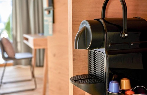 Maria Alm am Steinernen Meer Casa | Junior Suite Deluxe Morning Time Longstay - Hotel Morning Time Naturally. Cama y brunch