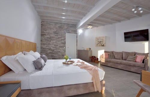 Agios Stefanos Casa | Junior Suite with Sea View
