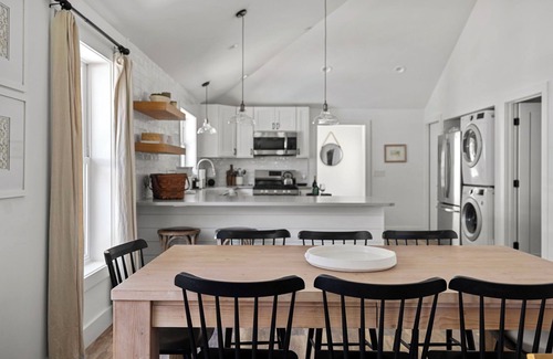 Union Pier Casa | Juniper Presents: A Classy Cottage w/ Hot Tub, Deck, Fire Pit, near Beach