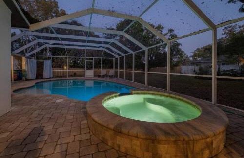 Clearwater Casa | Just Wow! Luxury & Huge Heated Pool & Spa Home!